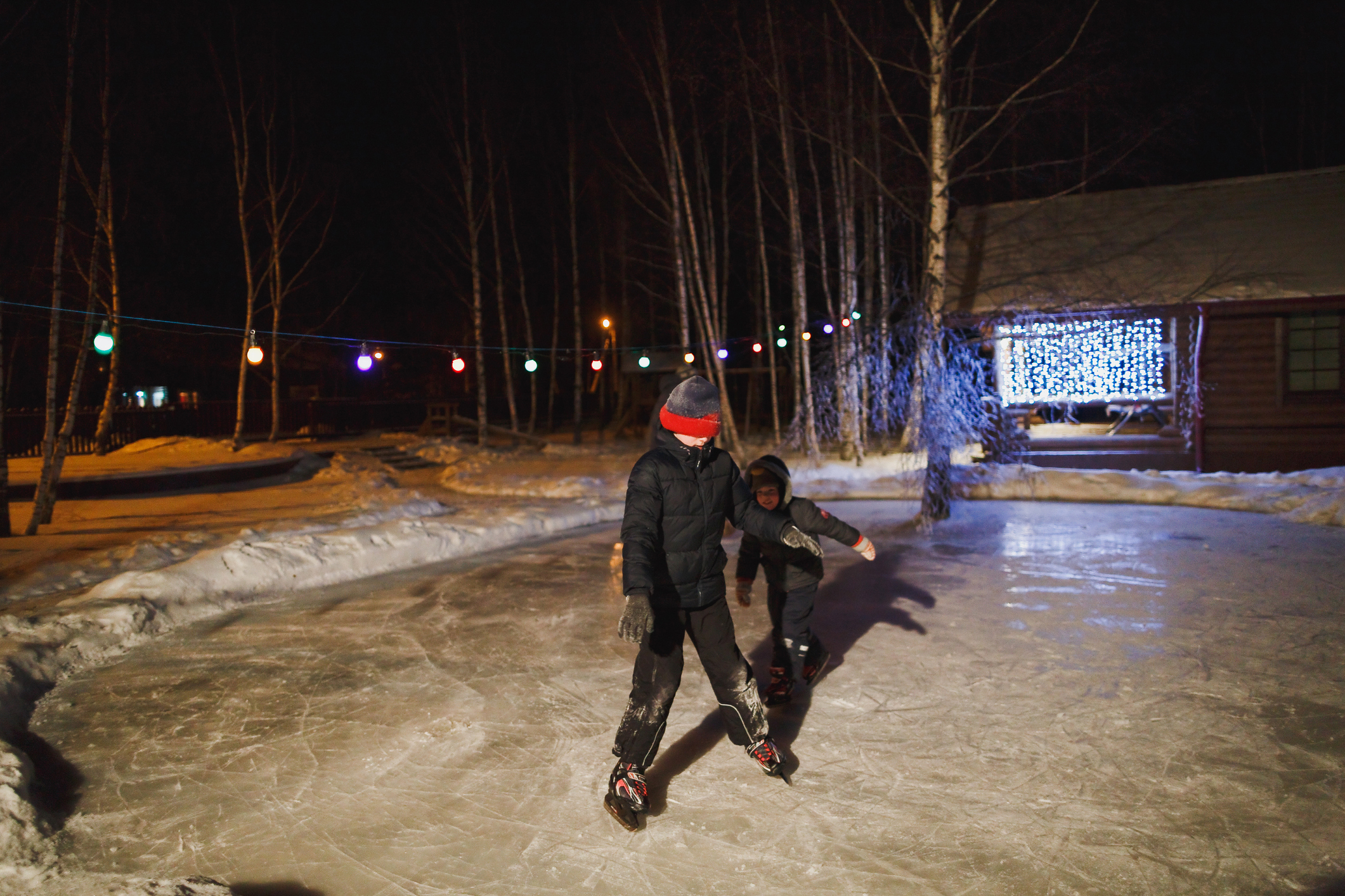 building an ice rink